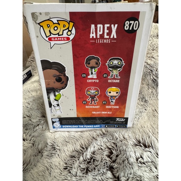 Funko Pop Apex Legends Crypto 870 Vinyl Figure Fair - Picture 3 of 10